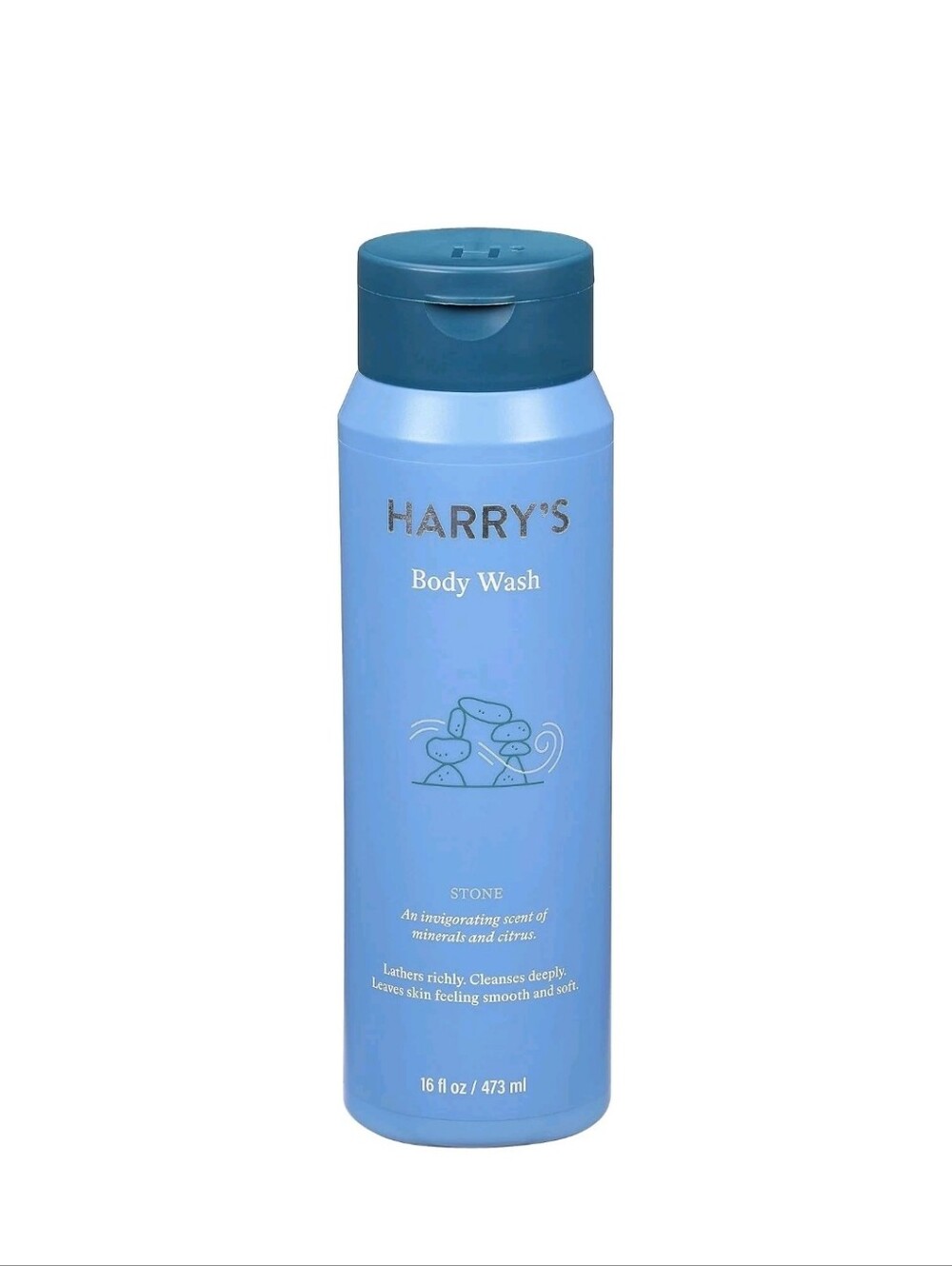 🌈 Harry's Body Wash, STONE, 16 Fl Oz,